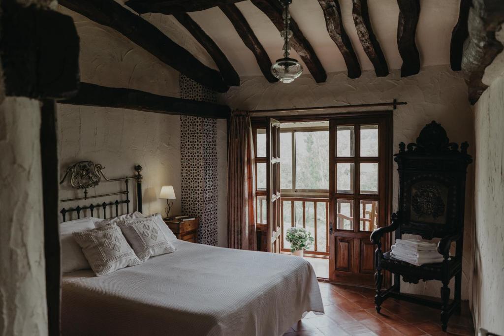 Postel nebo postele na pokoji v ubytování Casa rural Villapajar