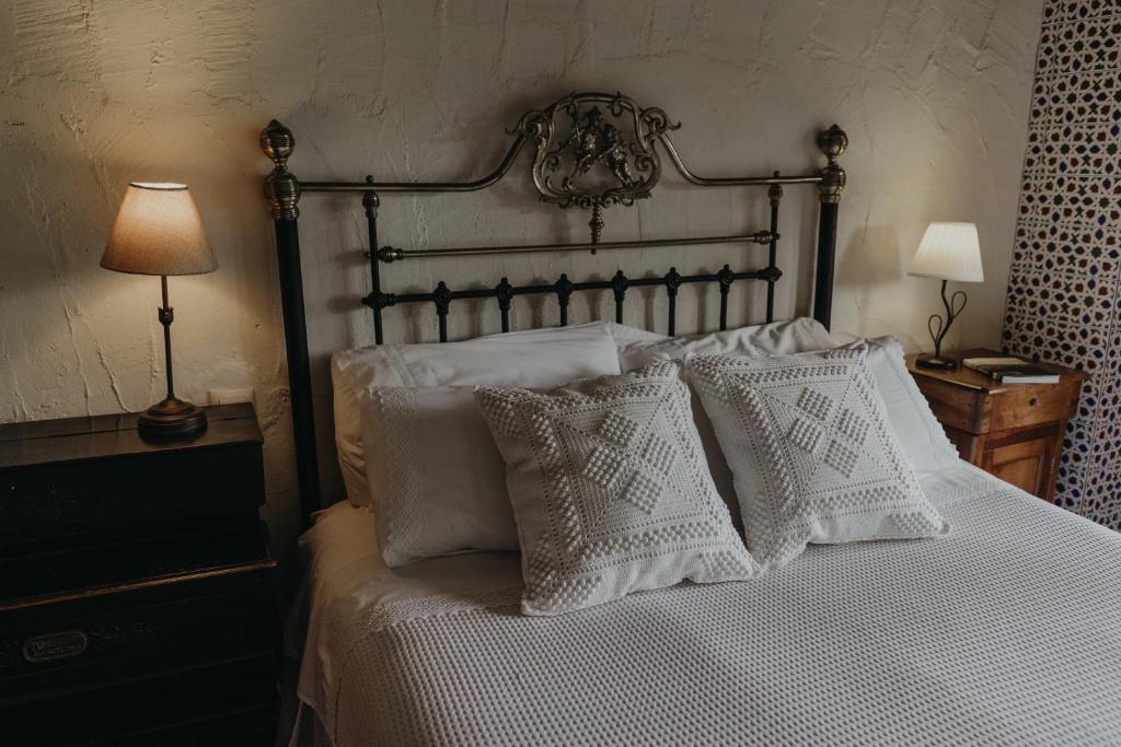 Postel nebo postele na pokoji v ubytování Casa rural Villapajar