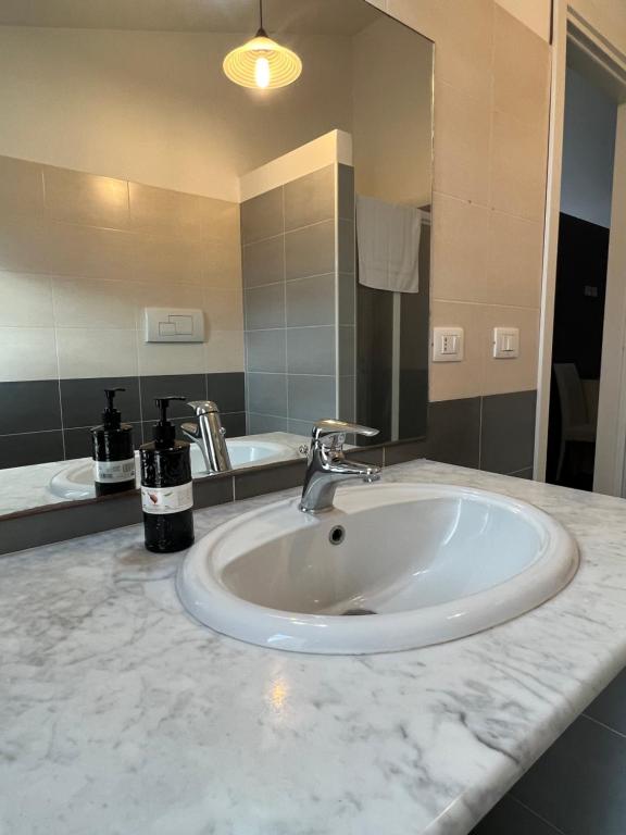 Koupelna v ubytování Thalassa Suite & Spa