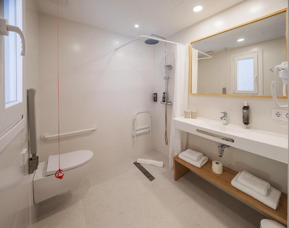 Koupelna v ubytování HOTEL BINI