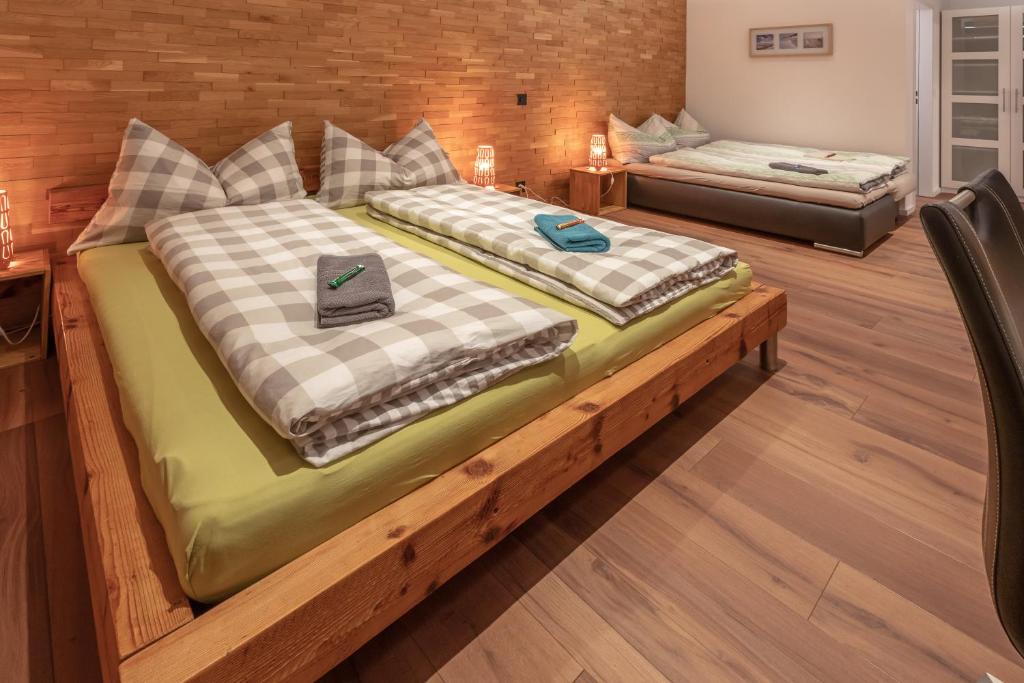 Postel nebo postele na pokoji v ubytování Andi's BnB