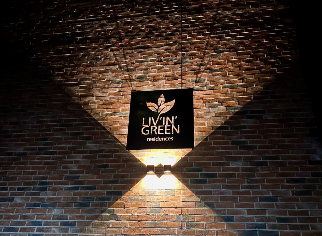 Certifikát, hodnocení, plakát nebo jiný dokument vystavený v ubytování Livingreen Residences