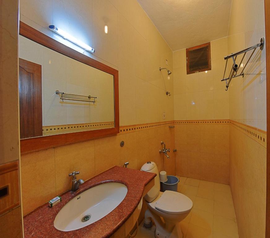 Koupelna v ubytování Hotel Mahabs