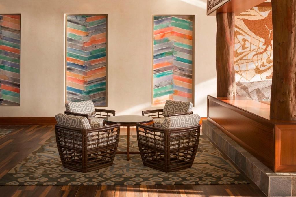 Posezení v ubytování Hyatt Vacation Club at Ka'anapali Beach