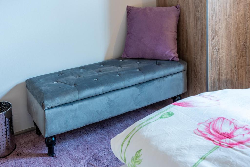 Postel nebo postele na pokoji v ubytování Haus Sonnengarten-Lienz
