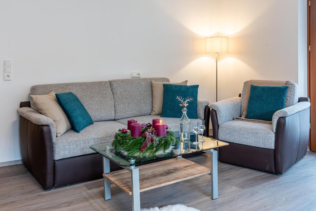 Posezení v ubytování Haus Sonnengarten-Lienz