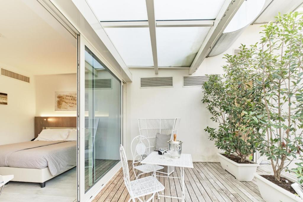Seven Park Hotel Lake Como - Adults Only - 花园景双人或双床间