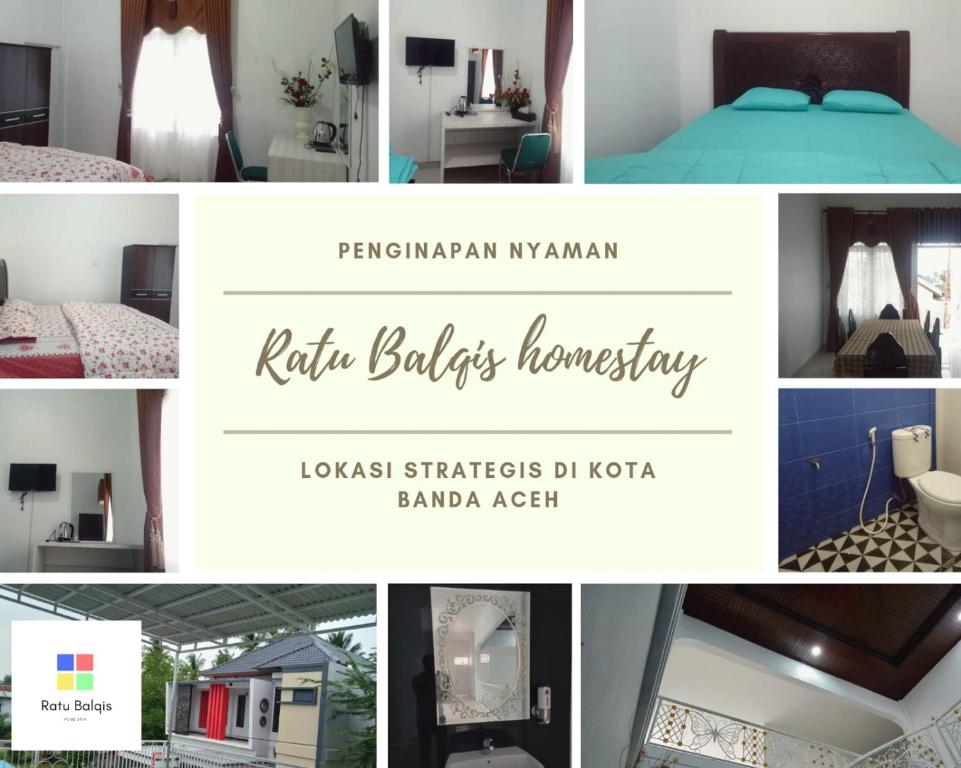 un collage di foto di Kirtilli homes homery di Ratu Balqis Homestay a Banda Aceh