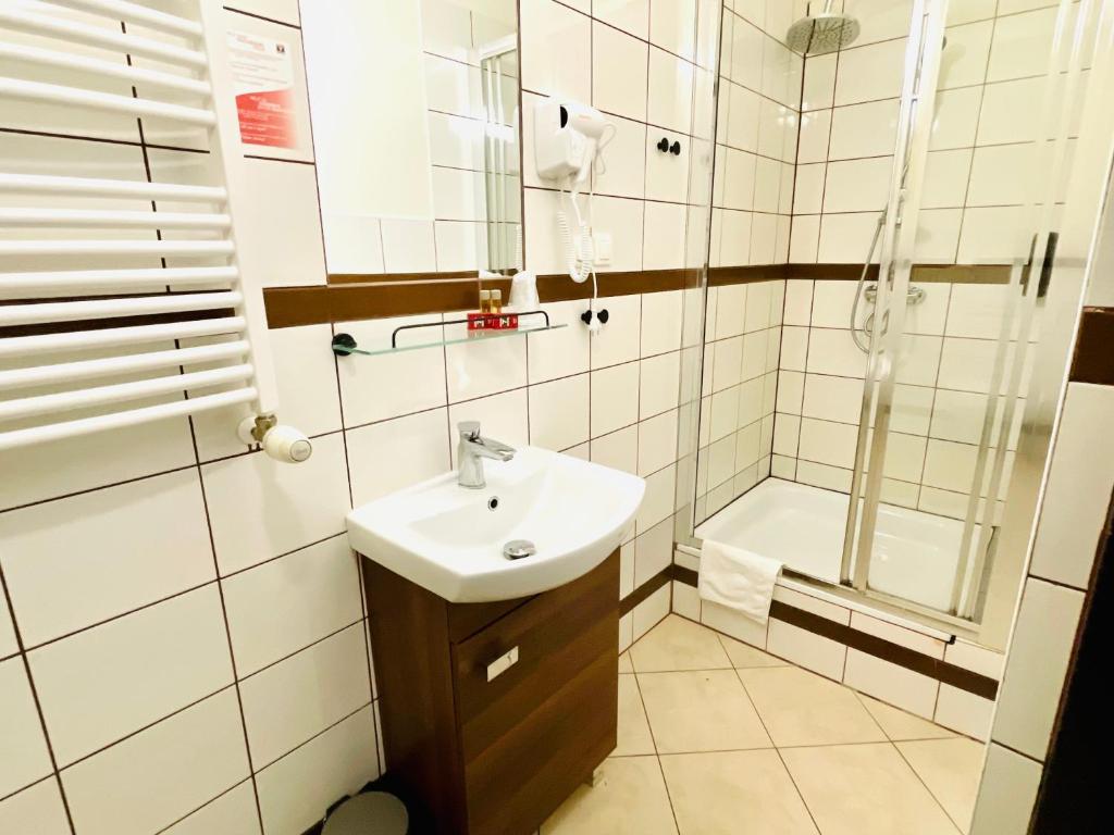 Kúpeľňa v ubytovaní Hotel Seven 7