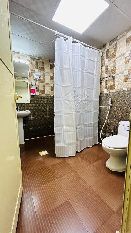 Koupelna v ubytování AL KARNAK HOTEL - BRANCH