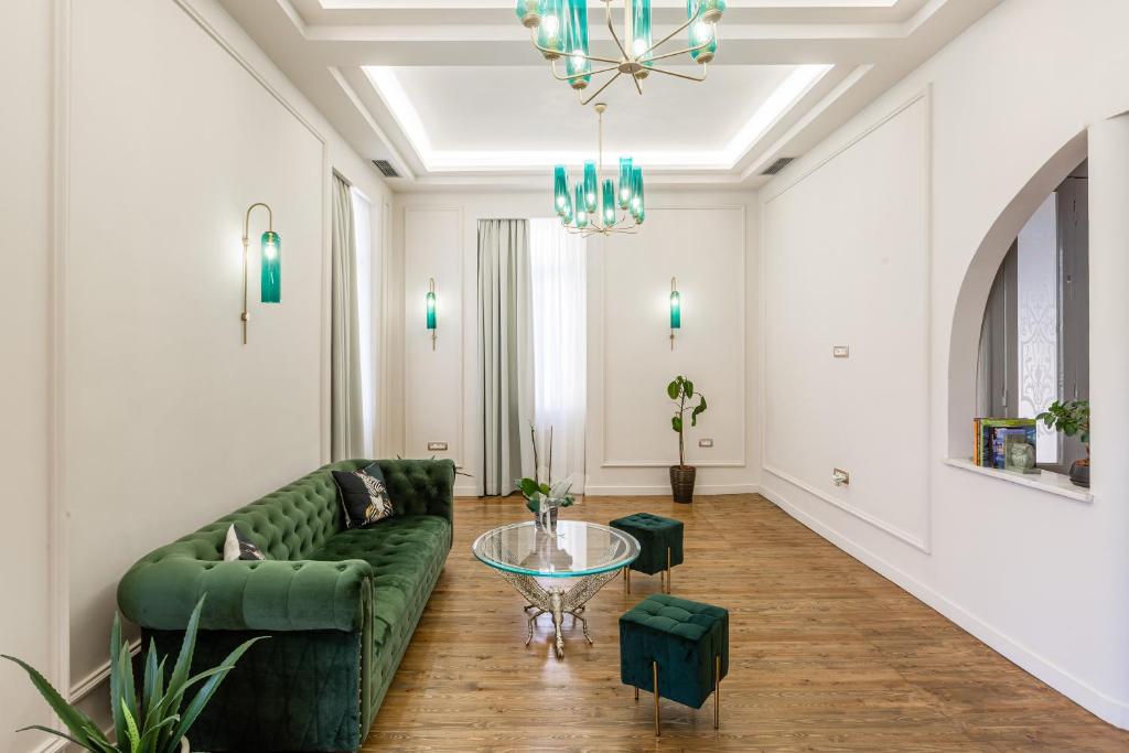 Posezení v ubytování King Othon Boutique Hotel