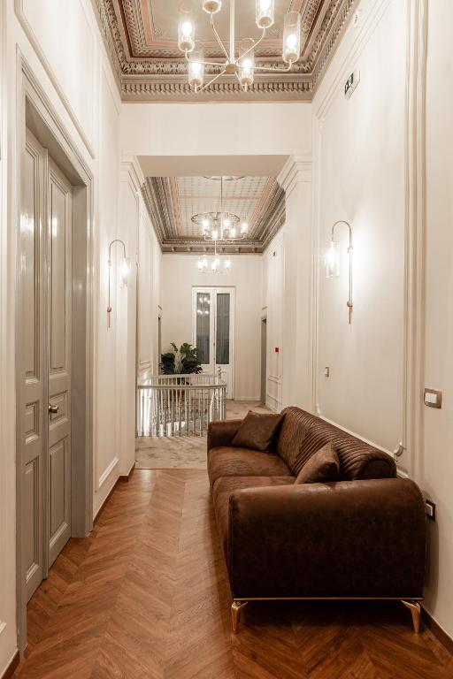 Posezení v ubytování King Othon Boutique Hotel