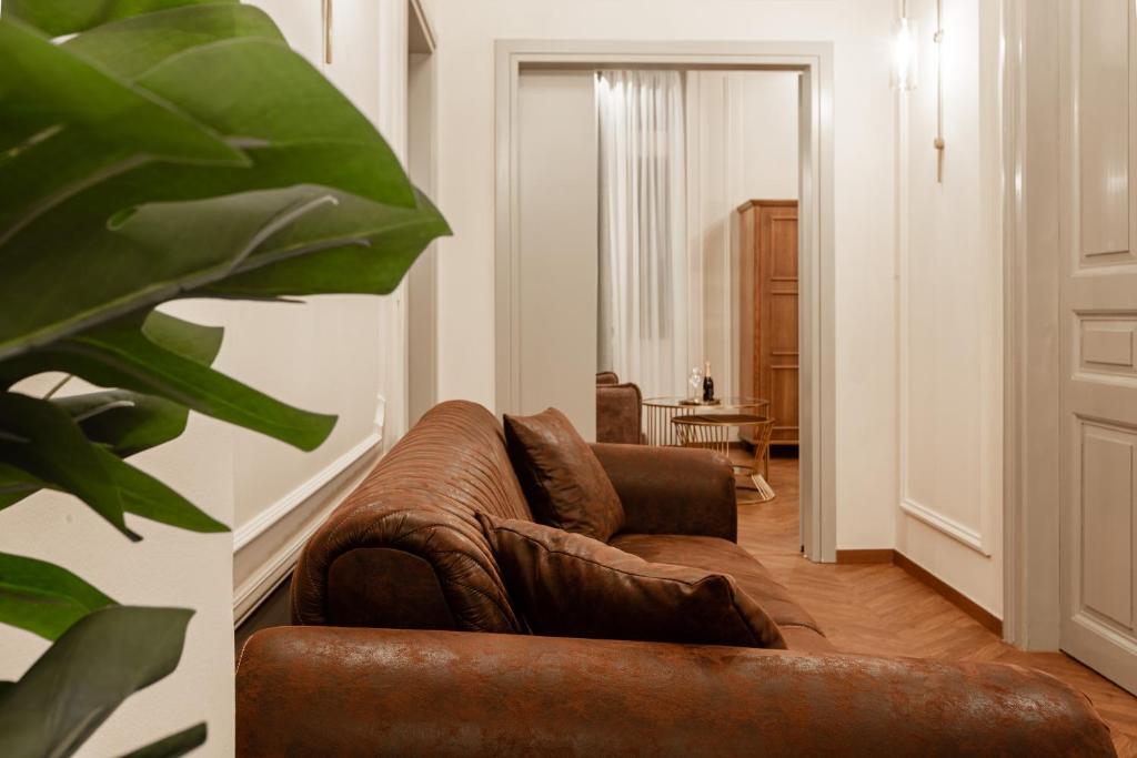 Posezení v ubytování King Othon Boutique Hotel