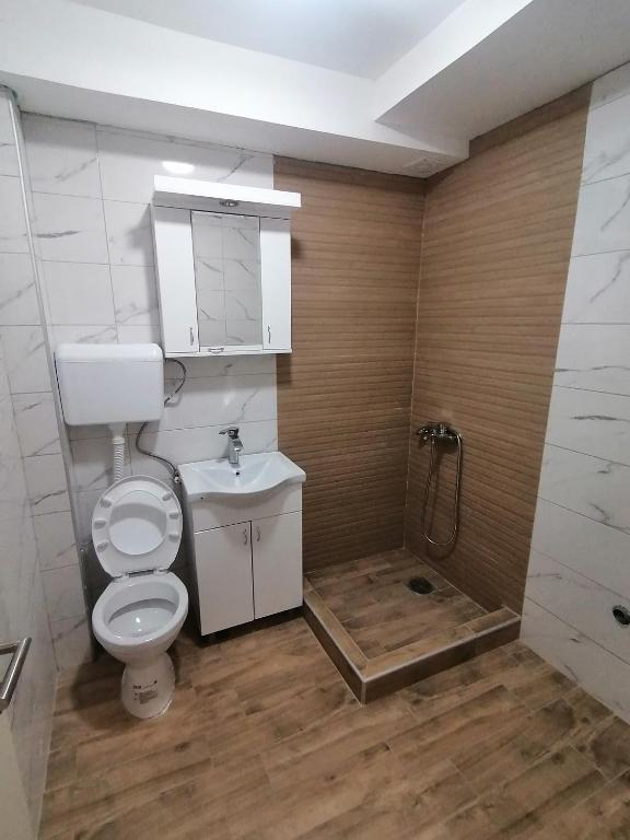 Koupelna v ubytování Apartman Ika 3N