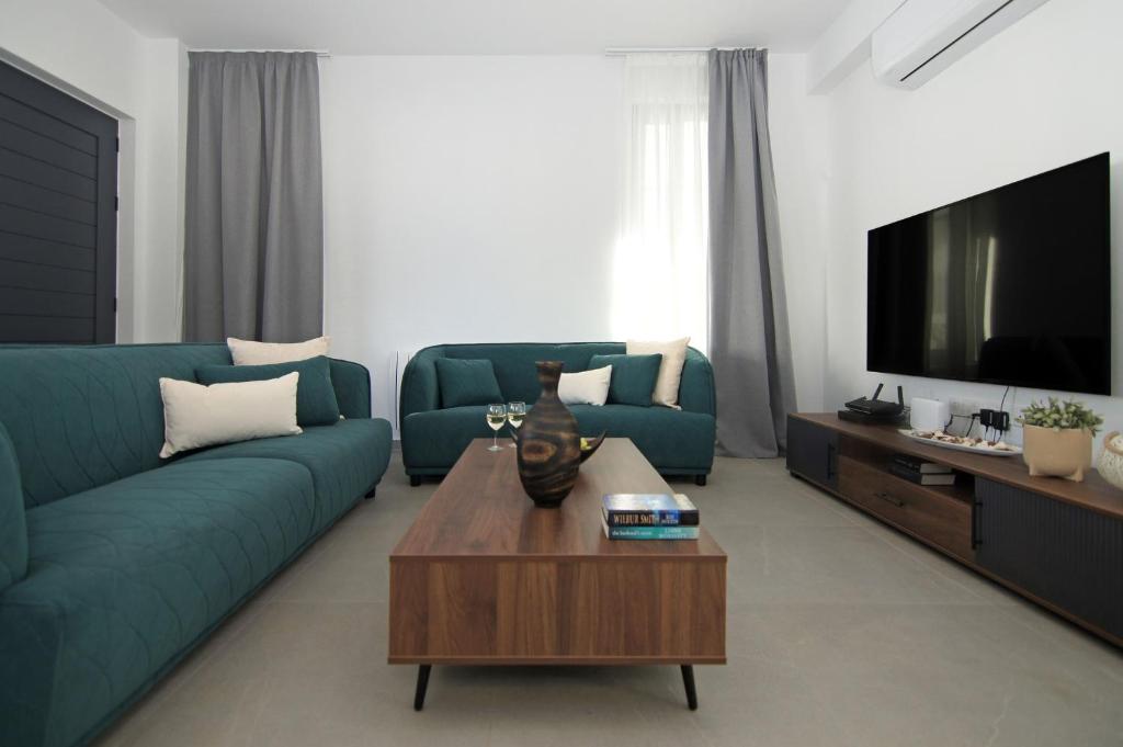Posezení v ubytování Villa Daniella