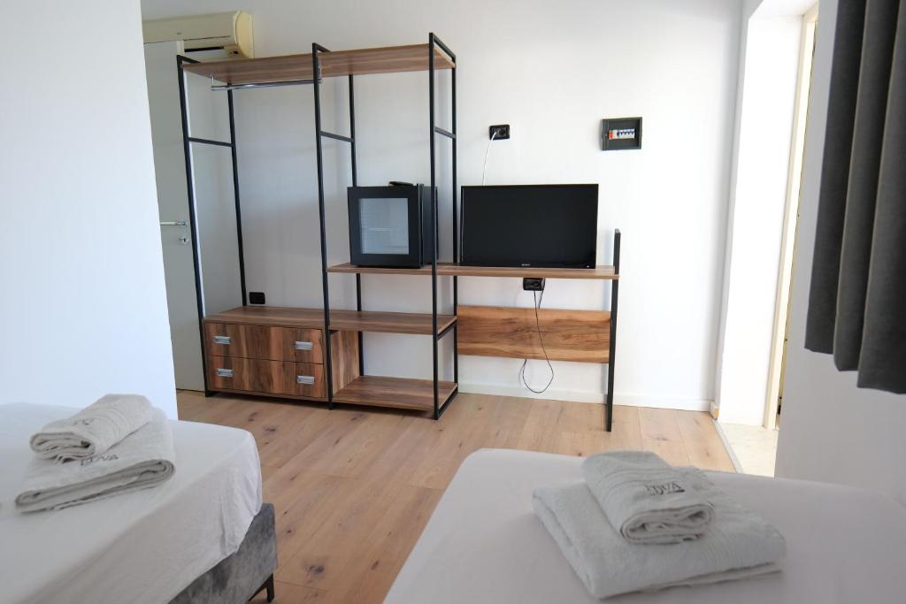 TV a/nebo společenská místnost v ubytování Edva Resort