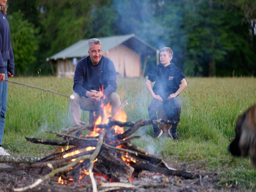 Hostia v ubytovaní Charmecamping Domaine Bleu Celeste
