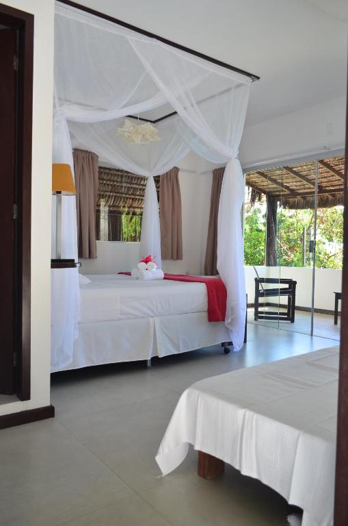 Pousada Ponta Das Pedras - Deluxe Triple Room With Sea View