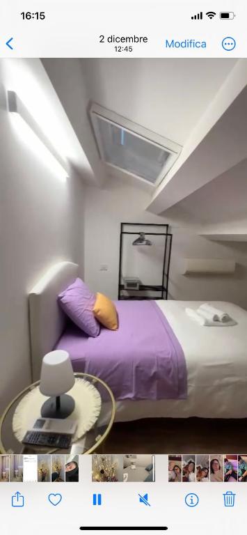 Postel nebo postele na pokoji v ubytování B&B La Fortezza