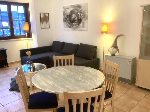Posezení v ubytování Appartement Mac Auliffe