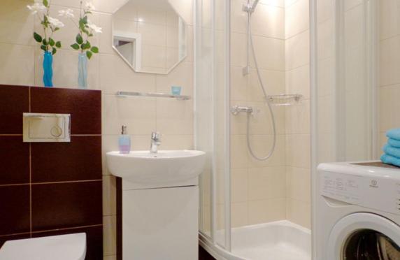 Kúpeľňa v ubytovaní Rental Apartments Warecka