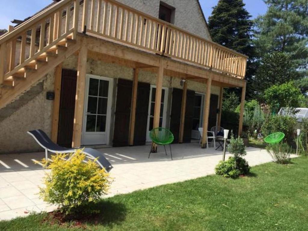 Zahrada ubytování Chambres et Table d'hôtes Cerviña