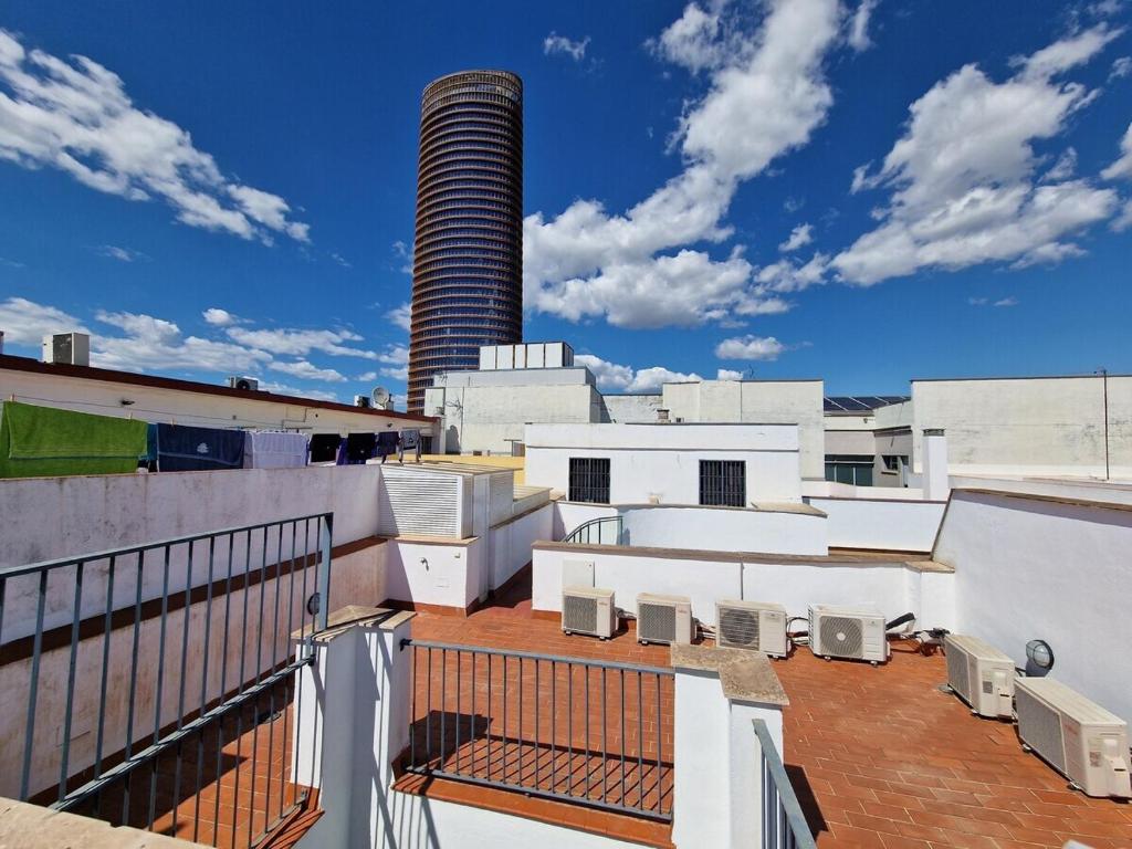 Balkón alebo terasa v ubytovaní Castilla del Patrocinio, Coqueto apartamento de 1Dormitorio