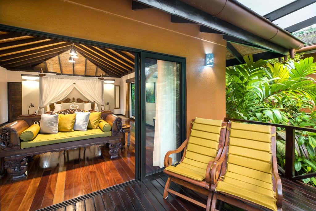 Posezení v ubytování Hideaway Rio Celeste Hotel