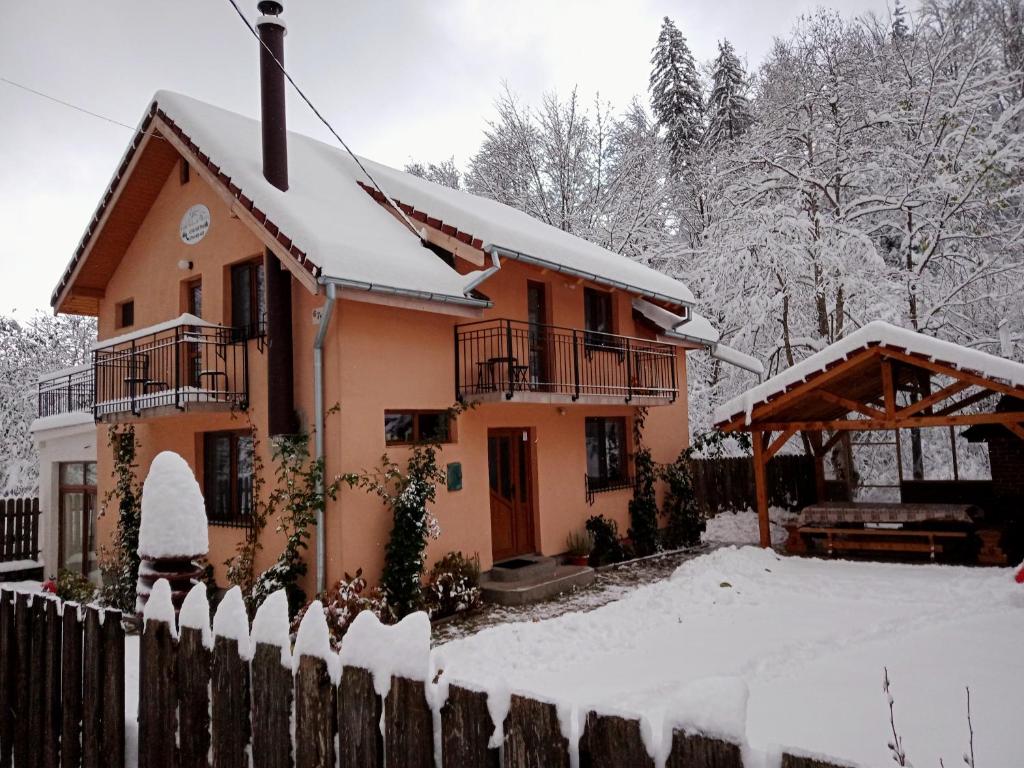 Casa Iulia & Matei v zimě