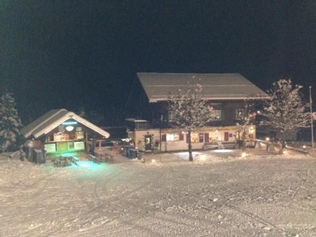 Gasthaus Waldhaus v zimě