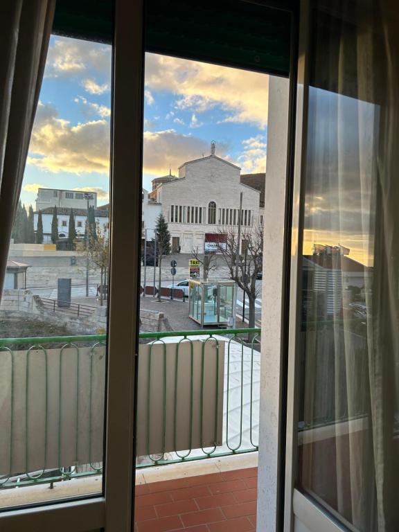 Balkón nebo terasa v ubytování Albergo pensione Bianco