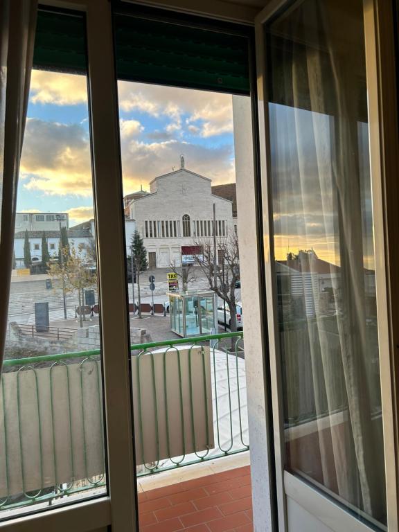 Balkón nebo terasa v ubytování Albergo pensione Bianco