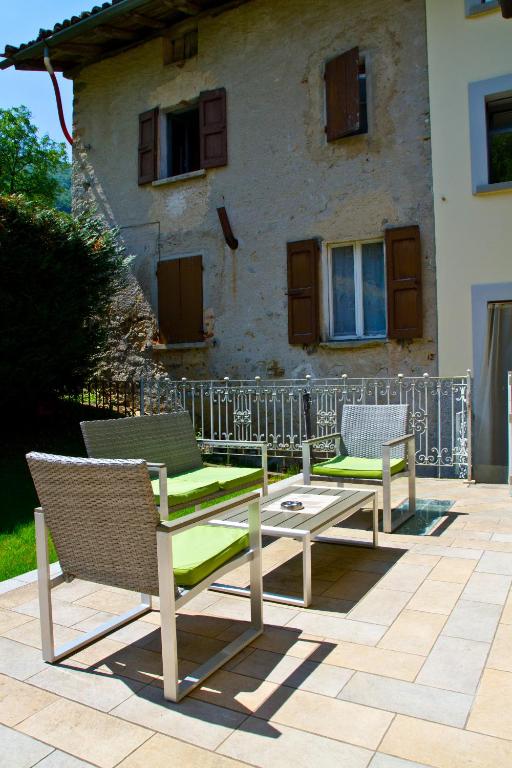 Balkón nebo terasa v ubytování B&B Casa Arcangeli