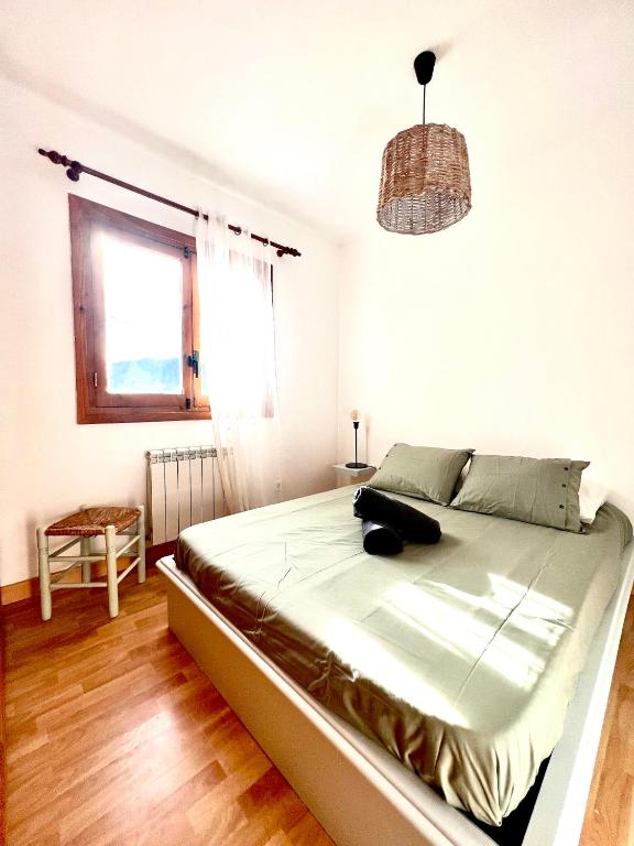 Postel nebo postele na pokoji v ubytování Apartamento en Formigal con vistas