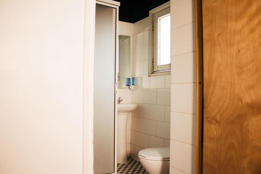 Vannituba majutusasutuses Hostal Salvador