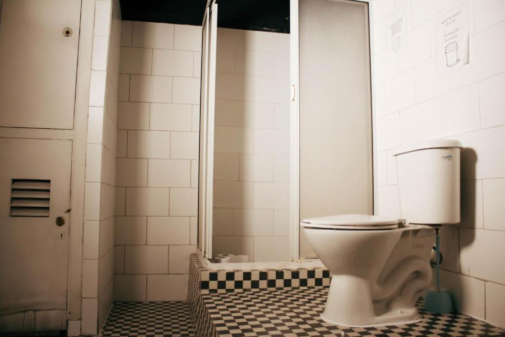 Vannituba majutusasutuses Hostal Salvador