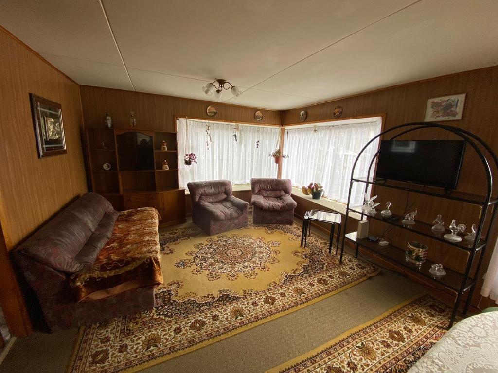 Χώρος καθιστικού στο Casa en barrio Patrimonial Puerto Varas