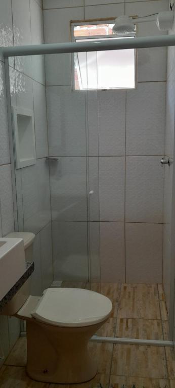 Koupelna v ubytování Pousada Pé na Areia