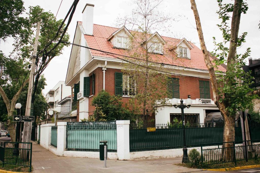 Hoone, kus hostel asub