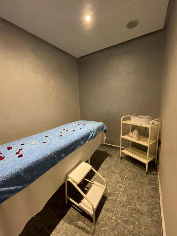 Postel nebo postele na pokoji v ubytování Riad Soir De Marrakech