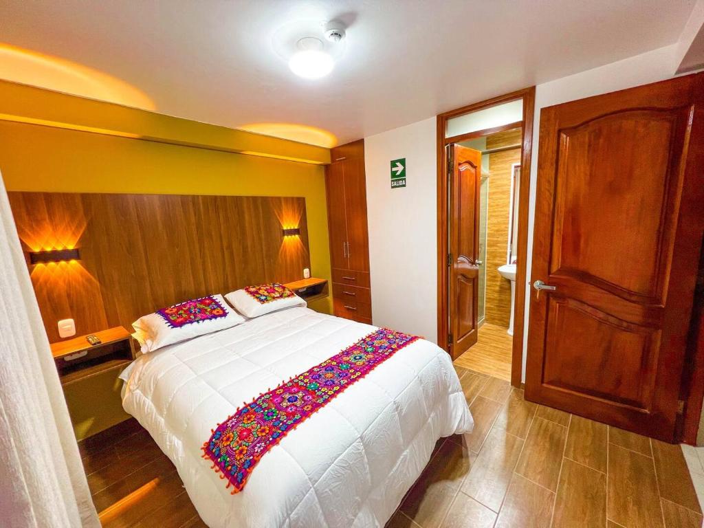 Postel nebo postele na pokoji v ubytování Velvet residence