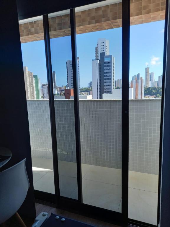 Balkón nebo terasa v ubytování Manaíra Apart Hotel - Flat 1606