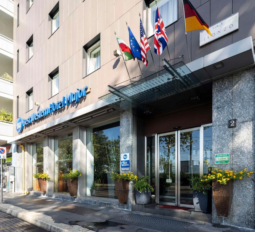 Budova, kde se hotel nachází