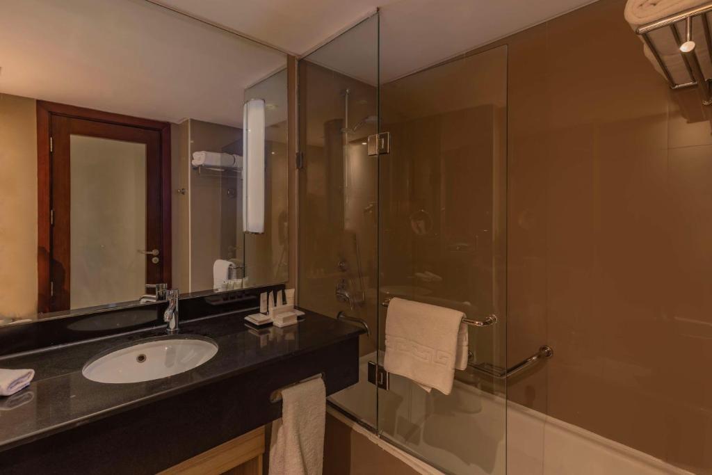 Koupelna v ubytování Radisson Blu Hotel, Cairo Heliopolis