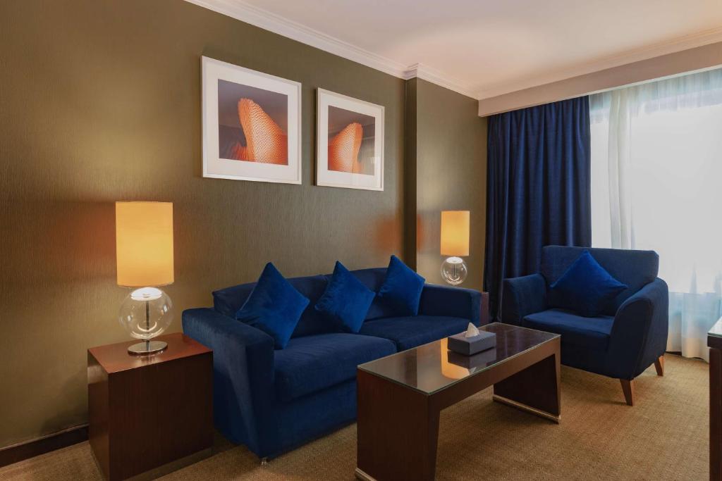 Posezení v ubytování Radisson Blu Hotel, Cairo Heliopolis