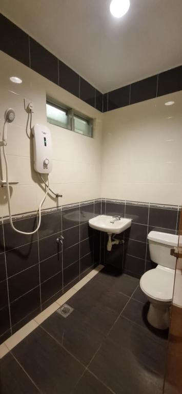 Koupelna v ubytování Tas Sakura Budget Hotel