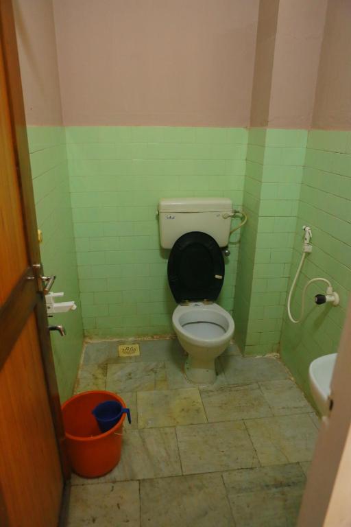 Koupelna v ubytování Chakalakkal Residency