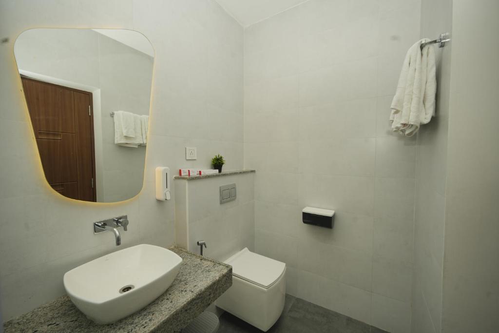 Koupelna v ubytování Bay Breeze Suites