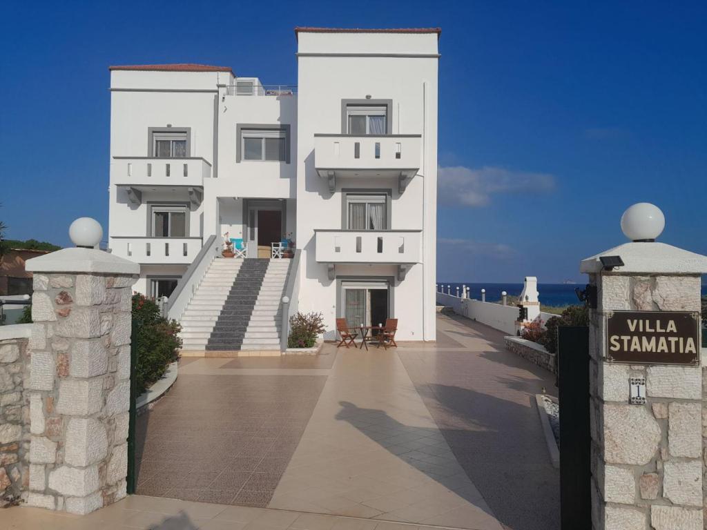 Budova, kde se vila nachází