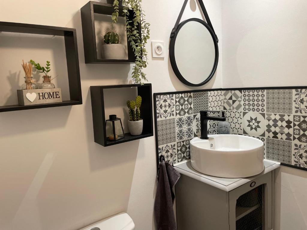 Maison d'hôtes L'air d'antan - Habitación Doble Con Baño Privado